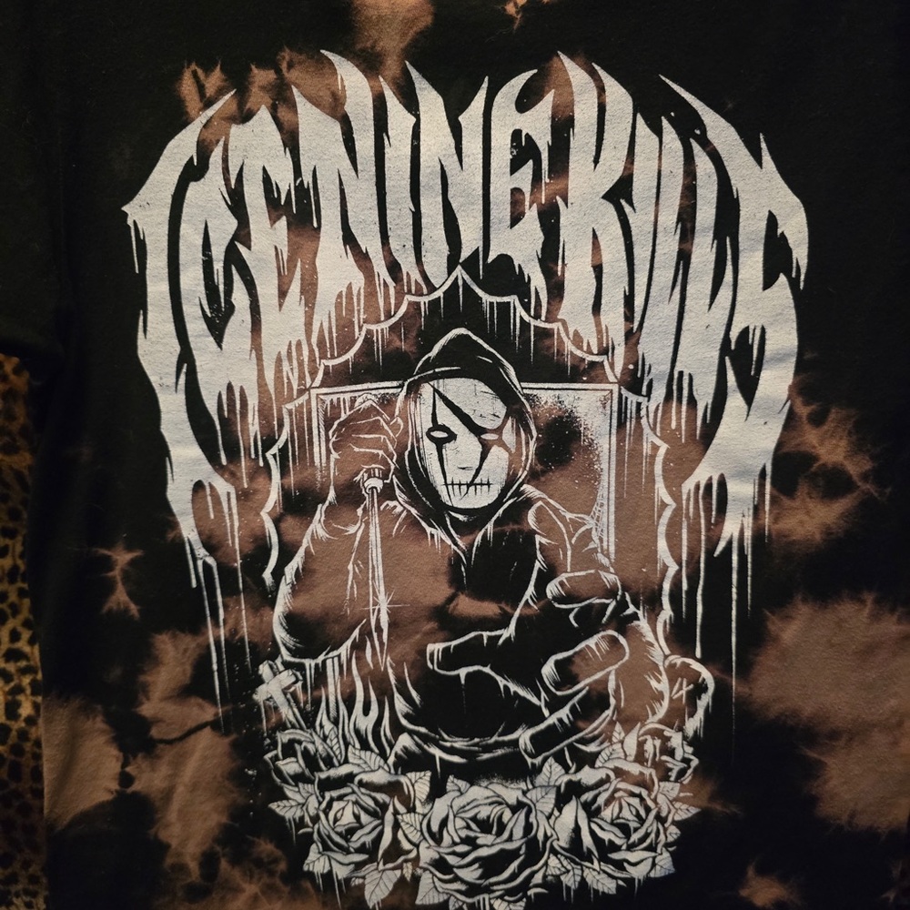 Ice Nine Kills tie-dye Silence tshirt (S)